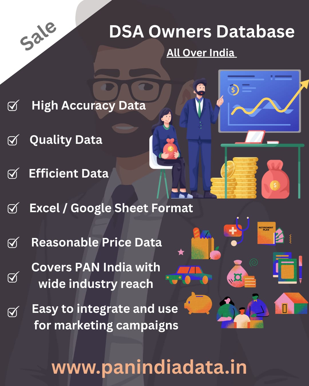 DSA Owners Database – Verified Direct Selling Agency Principals & BFSI Decision-Makers
